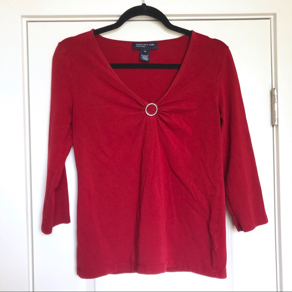 Jones New York Solid Top